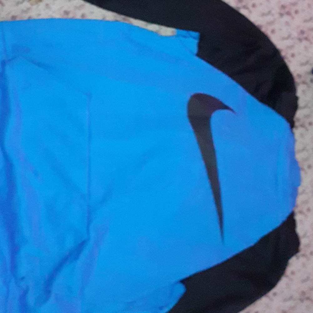 Nike blue and black hoodie